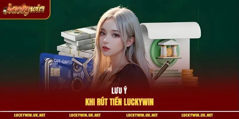 Lưu ý khi rút tiền Luckywin